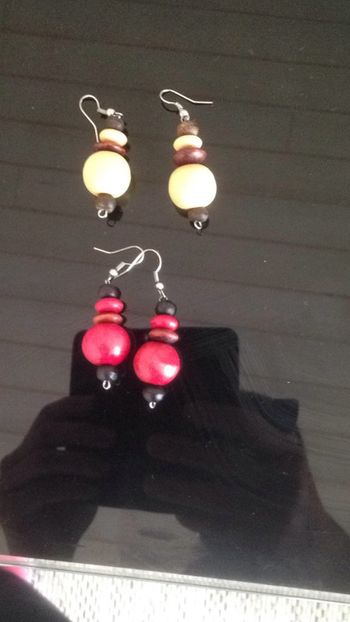 2 paires boucles oreilles
