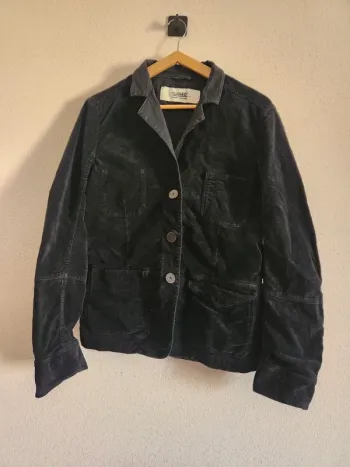 Veste blazer en velours noire taille L Closed