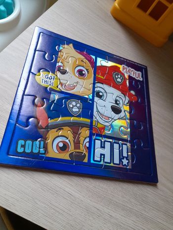 Magnifique puzzle pat patrouille