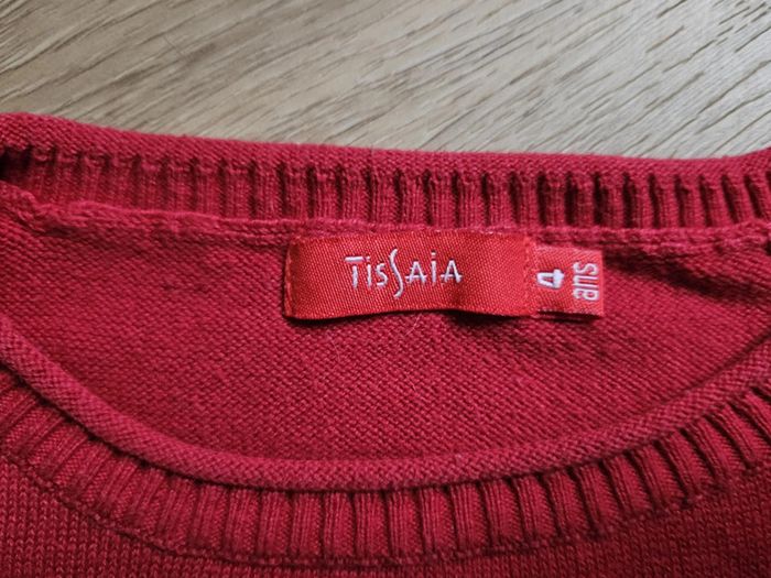 Pull rouge - photo numéro 3