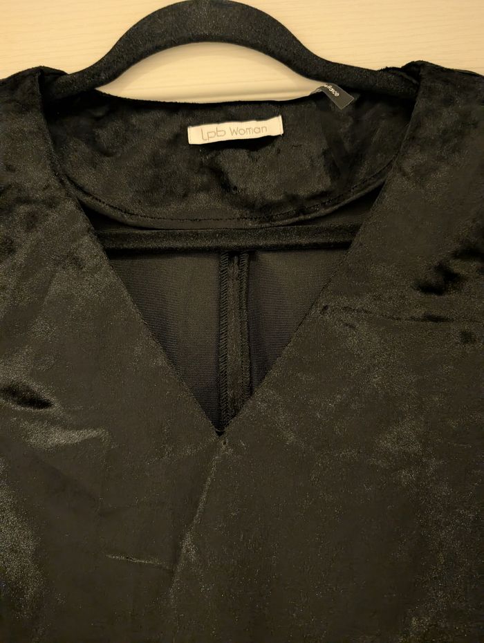 Robe velours noir S - photo numéro 7