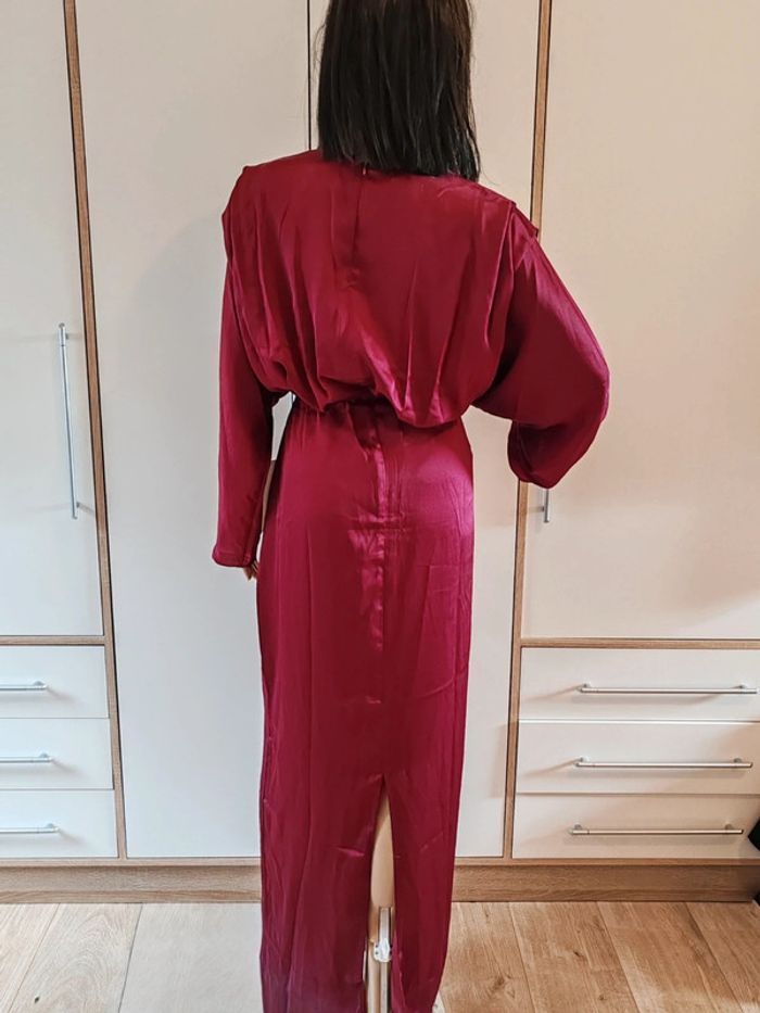 Robe de soirée satinée - photo numéro 2