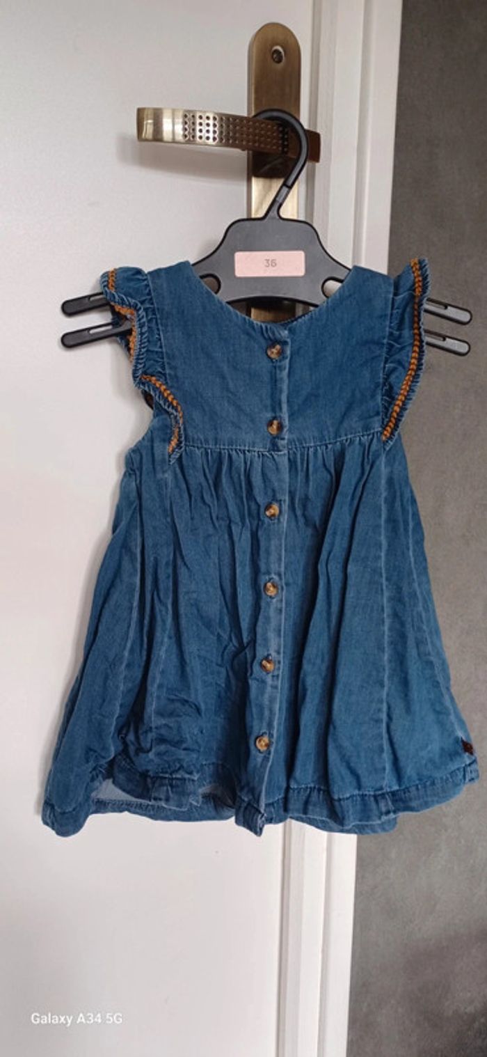 Jolie robe jean obaibi 18 mois - photo numéro 2