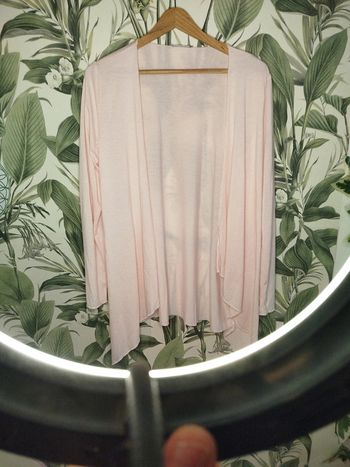 Gilet femme taille 38 40 blanche porte