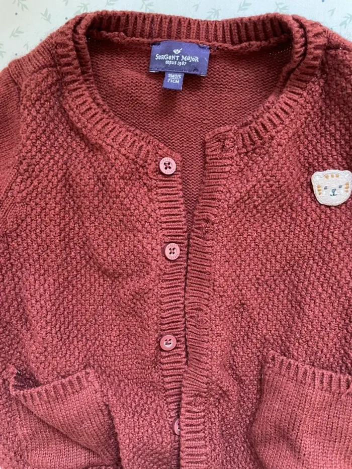 Gilet sergent major 9 mois - photo numéro 3