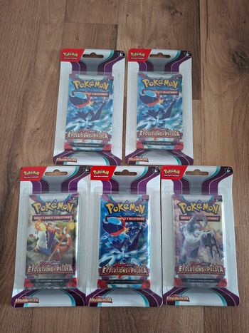 5 boosters pokémon 