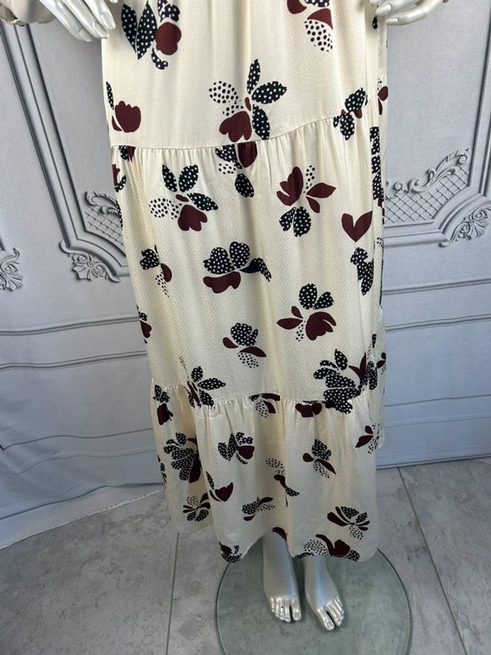 Robe longue Crème Ba&sh T2 / M neuve - photo numéro 3