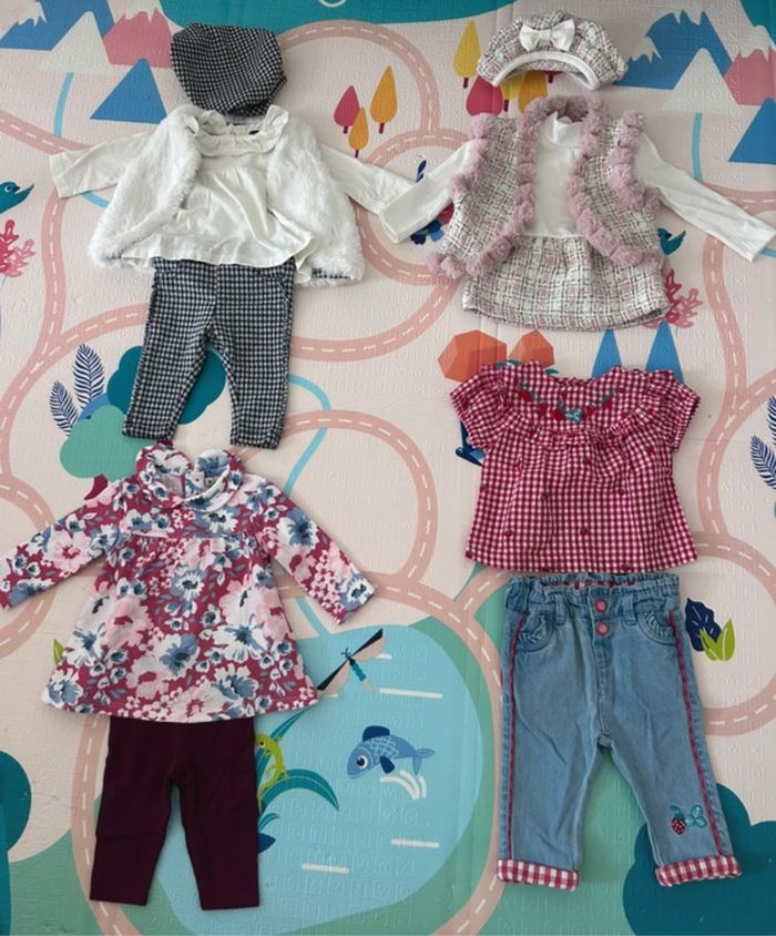 Lots de vêtements filles 3 mois - photo numéro 2