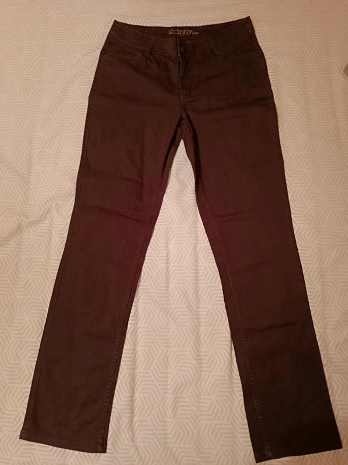 Jean skinny marron T. 42 _ Yessica