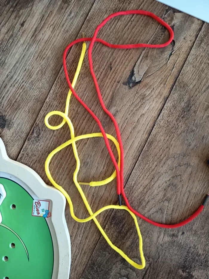 Jeu bois lacets - photo numéro 3