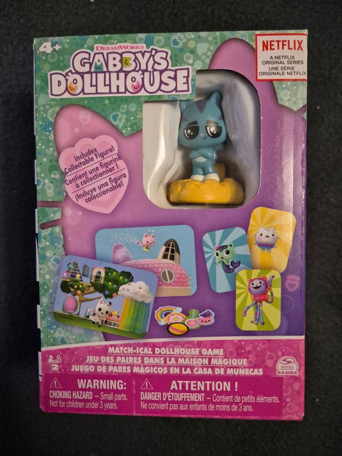 jeu de paire gabby's dollhouse