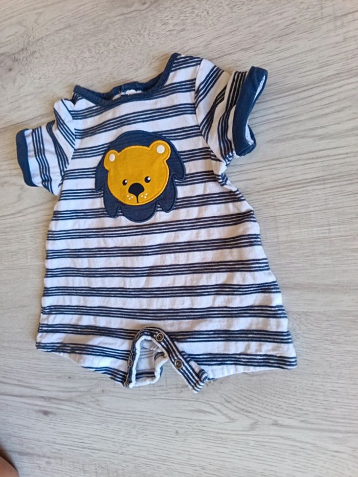 Combi short 1 mois 53 cm combishort obaibi neuve - photo numéro 5