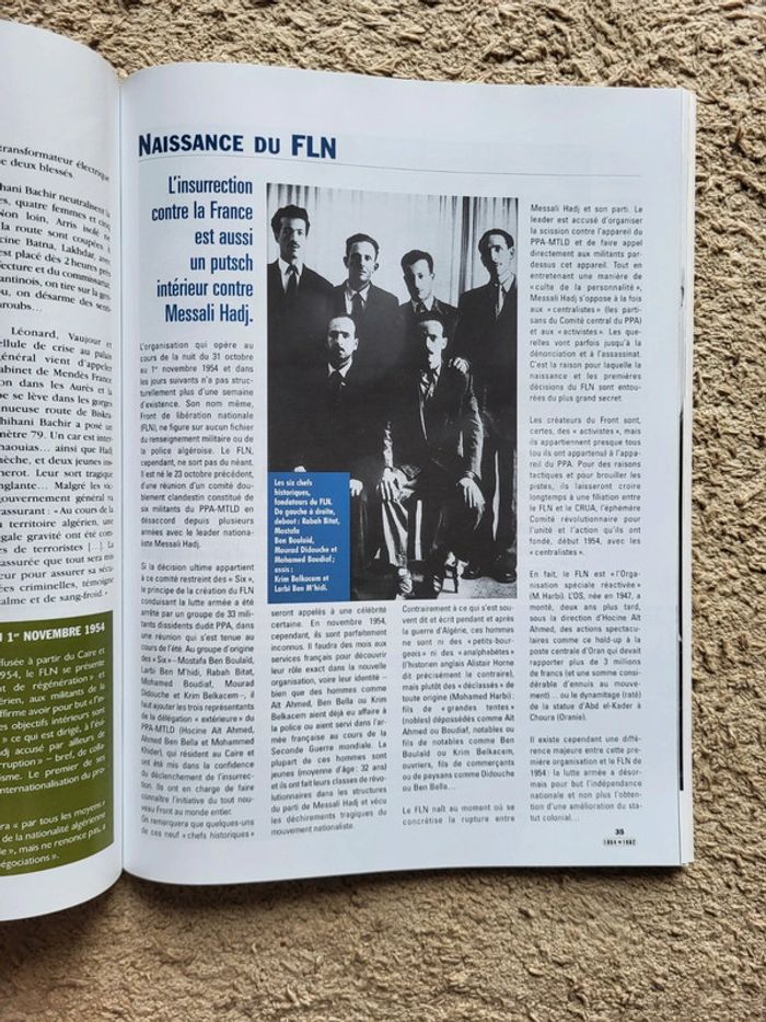 Lot 5 livres Trésor du Patrimoine – La Guerre d’Algérie 54-62 Vol. 1 à 5 - photo numéro 4