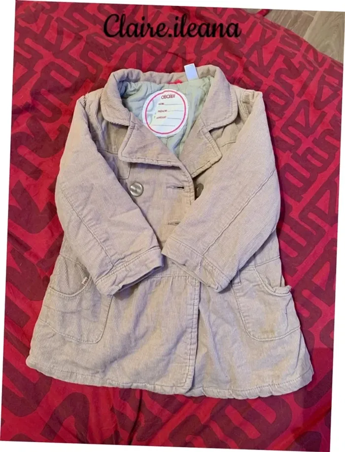 🛑manteau obaibi 18 mois  / 81cm🛑 - photo numéro 2