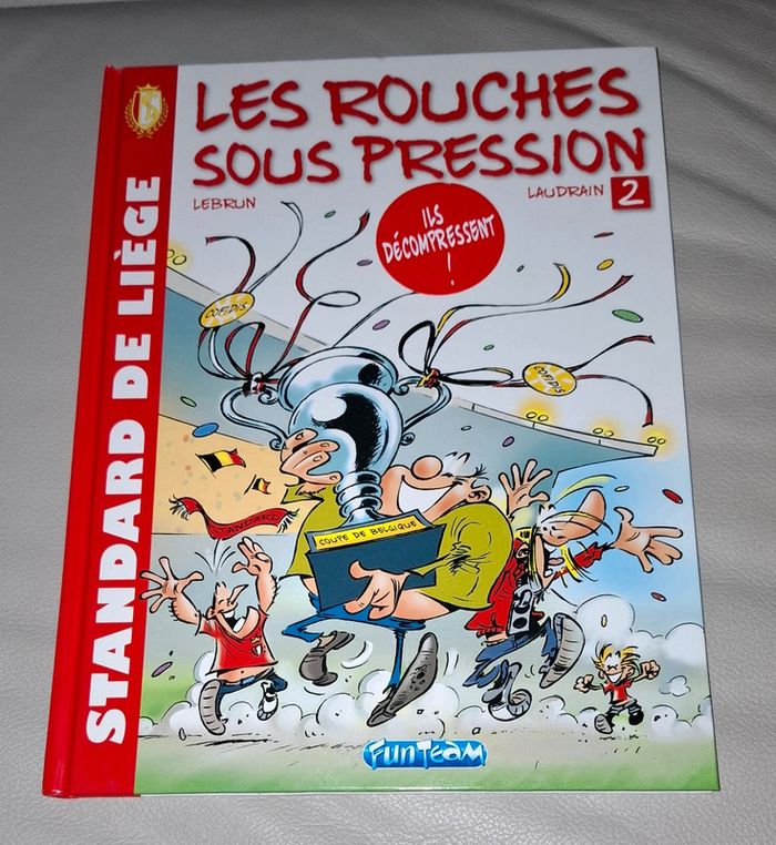 Livre bd: les rouches sous pression standard de liège