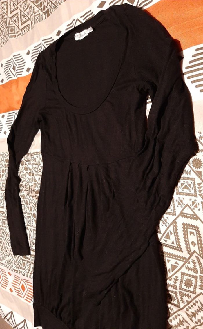 Haut noir manches longues - photo numéro 2