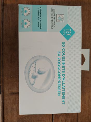 Coussinet d'allaitement jetable 