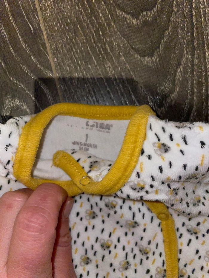 Ensemble pyjama body 1 mois - photo numéro 3