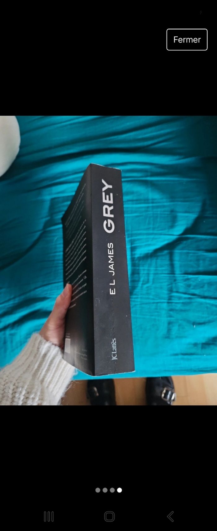 Livre Grey de E.L.James - photo numéro 4