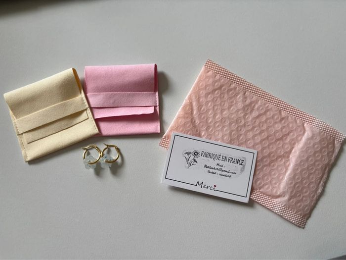 Créole pendentif fleur - photo numéro 2