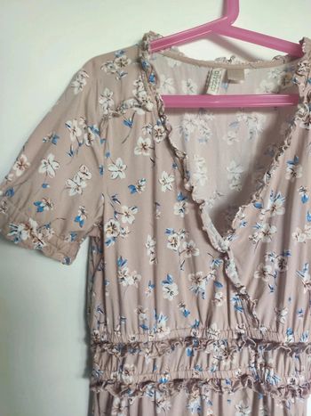 H&M robe fleurie 34