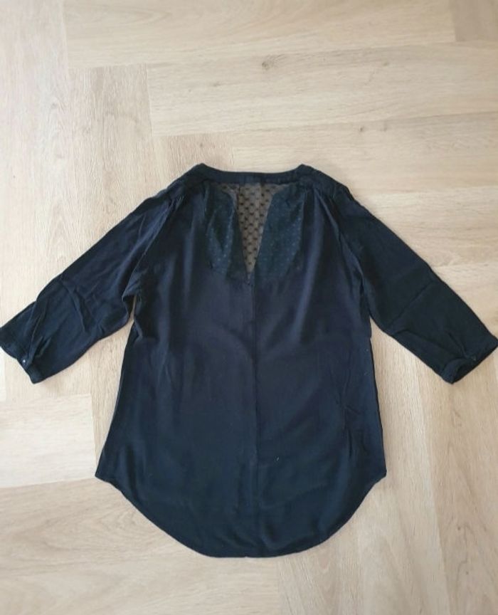 Blouse noire de la marque Naf Naf en taille S - photo numéro 2