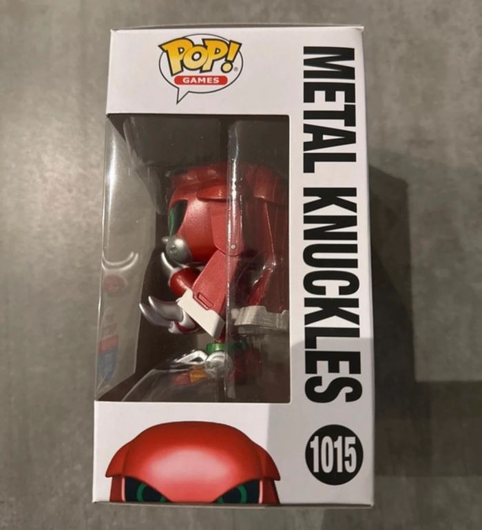 Figurine Funko Pop Sonic The Hedgehog 1015 Metal Knuckles - photo numéro 2