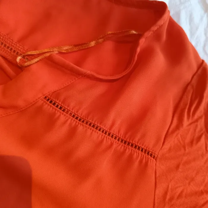 Blouse orange camaïeu - photo numéro 2