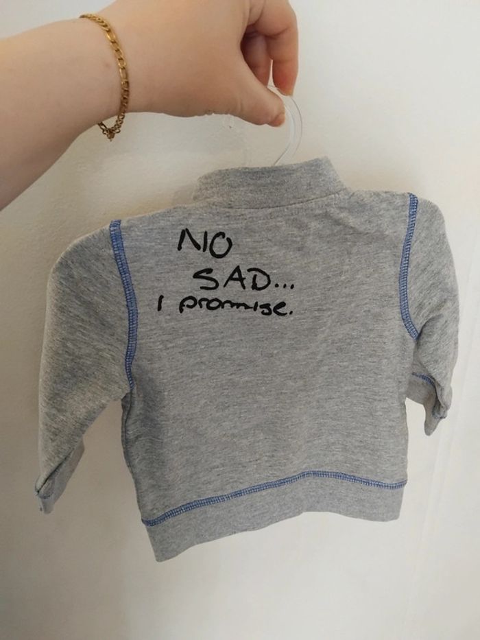 Veste gilet garçon 6mois - photo numéro 2