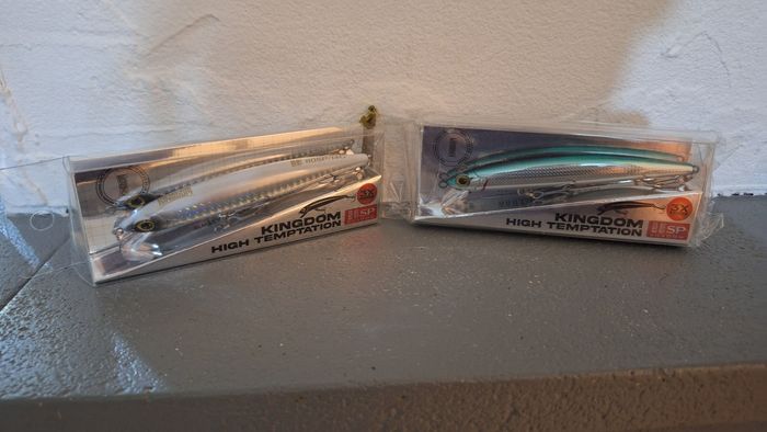 2 leurres de 110mms neuf