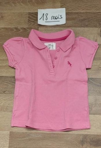 Polo fille 18 mois