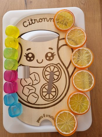 Petit insert pour bac Trofast ikea Thème " Citronnade "