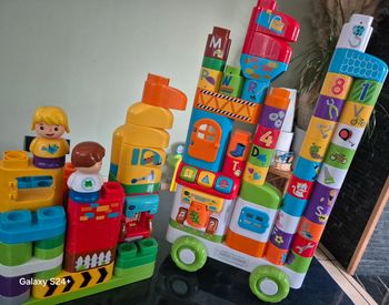 Ma maison alphabet et camion