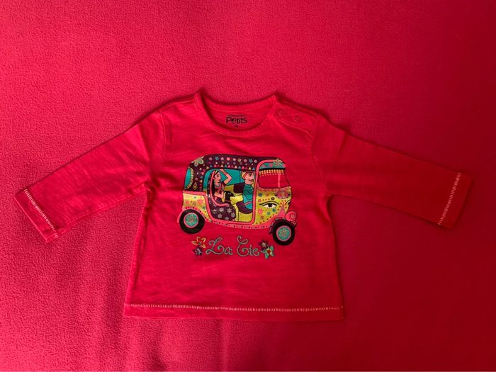 Blouse manches longues LCDP 6 mois - 68cm