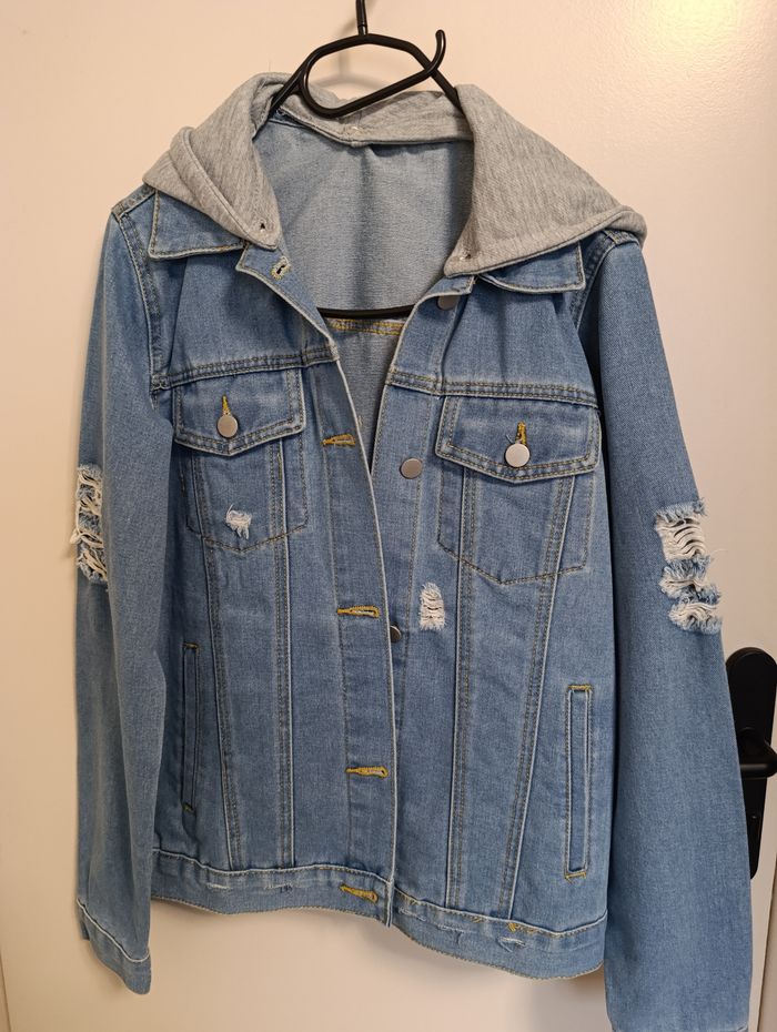 Veste en jean femme