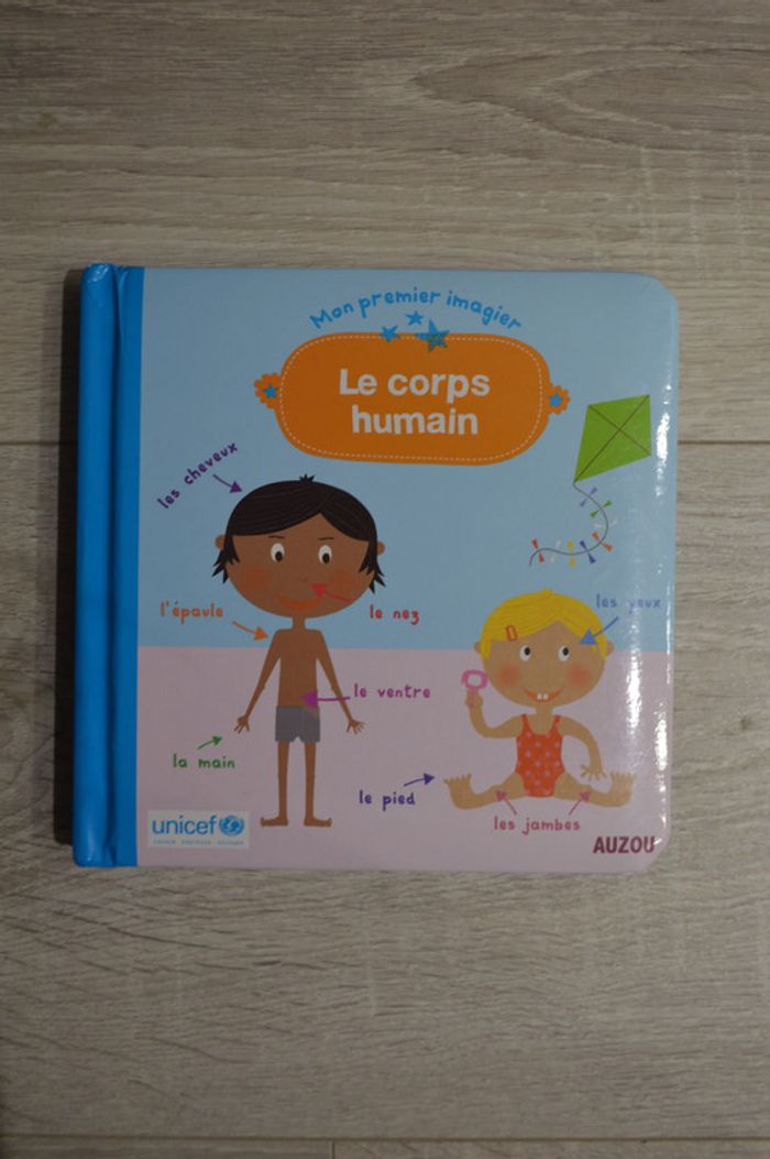 Livre Auzou mon premier imagier le corps humain