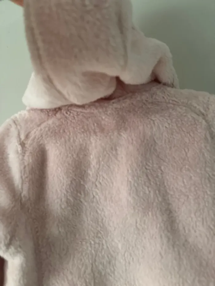 🧥Veste quechua à capuche tout doux rose - 96-102 cmfille 3-4 ans- très bon état - photo numéro 8