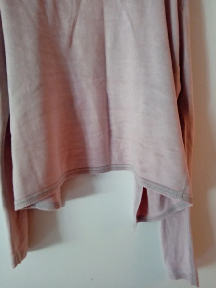 Joli gilet rose. Camaïeu.  Taille S. - photo numéro 7