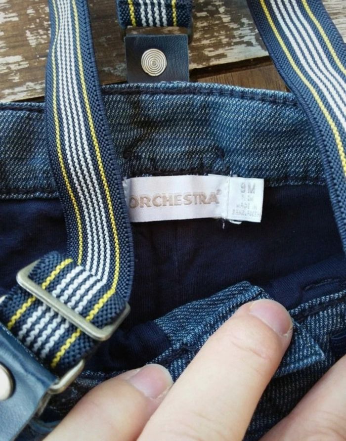 Lot pantalons/jeans 9 mois - photo numéro 9