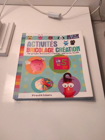 Livre pour faire des activités,du bricolage et des créations avec les enfants
