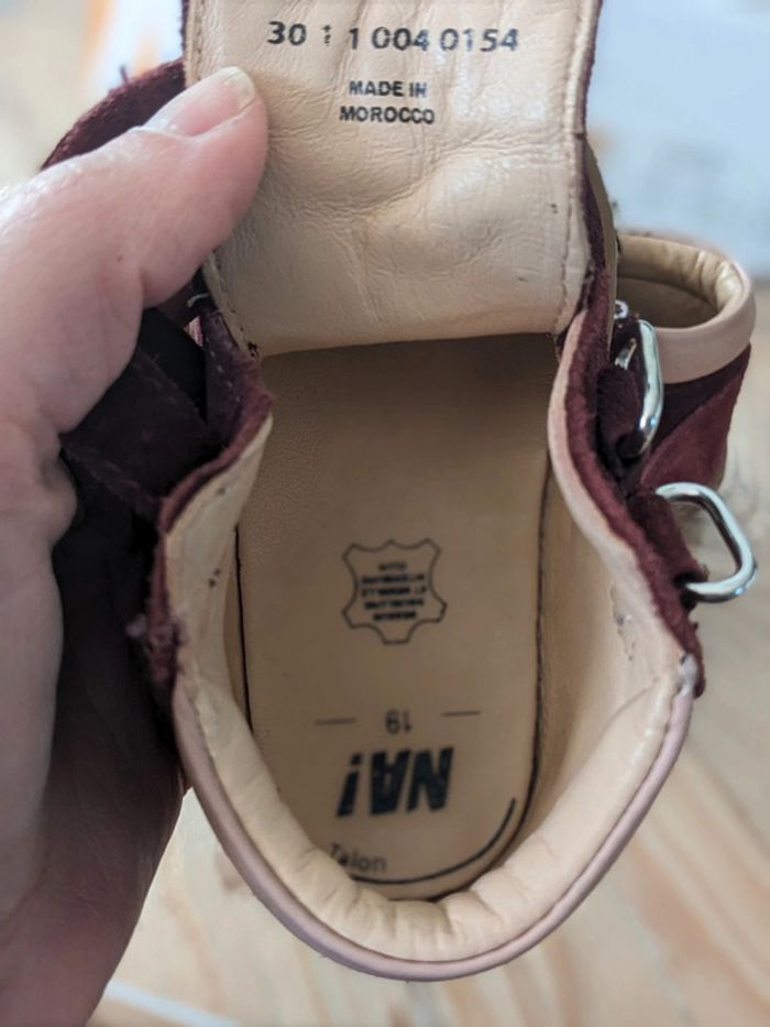 Basket Na! Taille 19 bon état - photo numéro 7