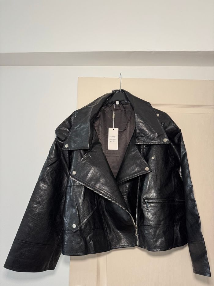 Veste simili cuir, perfecto, très belle qualité