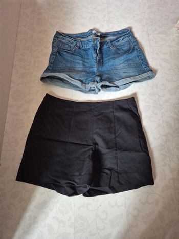 Lot 2 shorts femmes