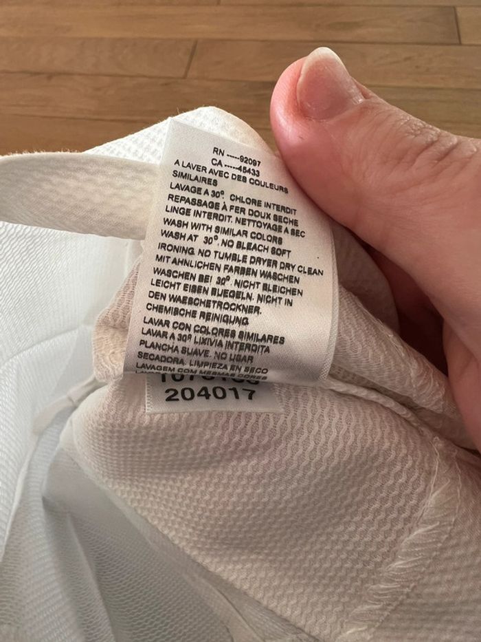 Vend lot de 2 blouses manches courtes jacadi 6 mois neuf sans étiquette - photo numéro 11