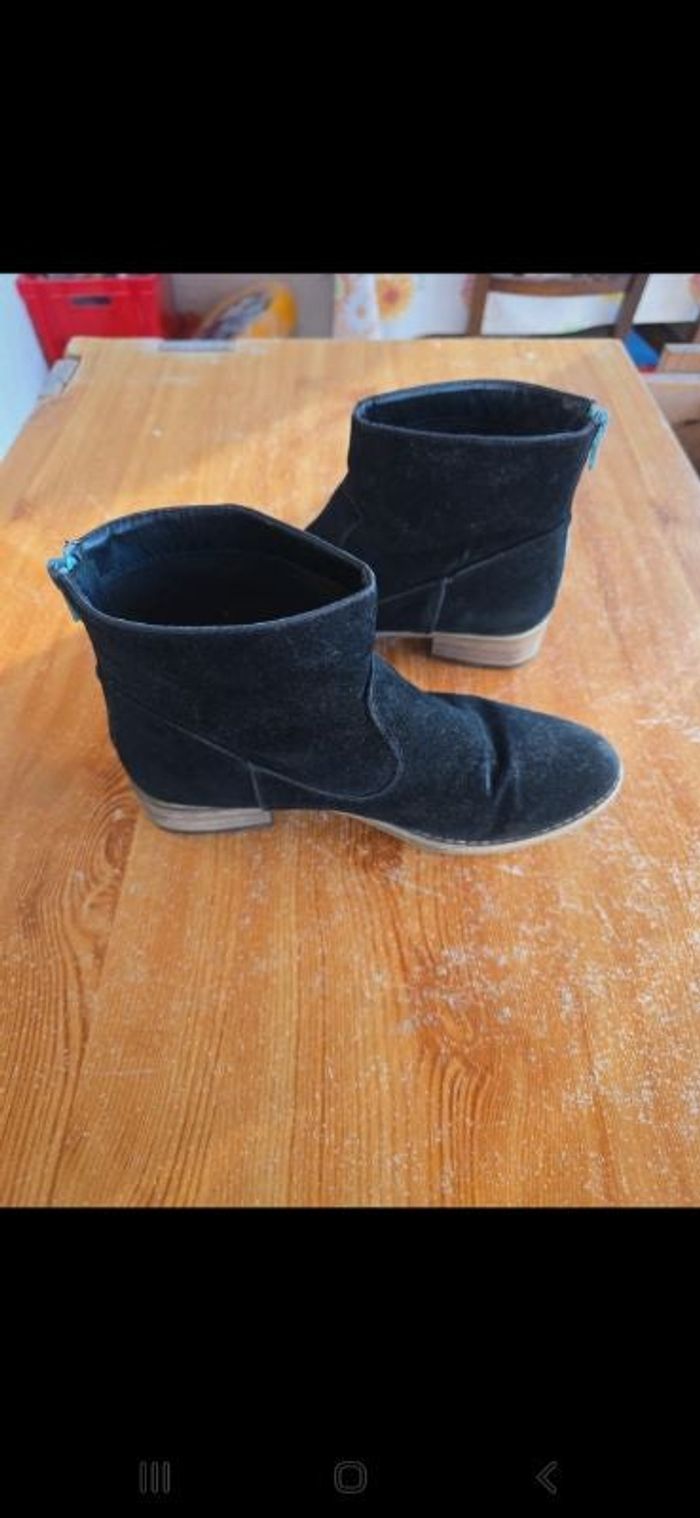 Bottines noire la redoute 37