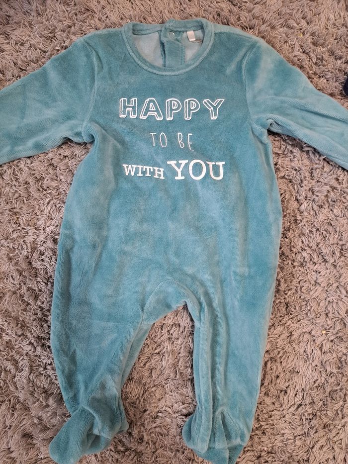 Lot de 5 pyjama hiver bébé garçon 3 mois - photo numéro 2