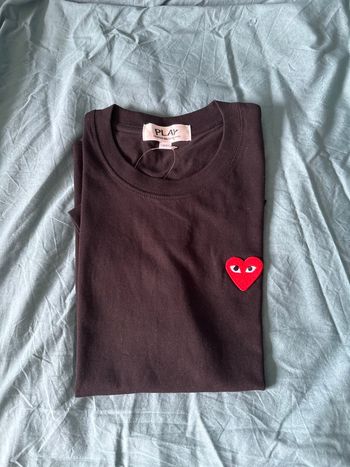 Tee-shirt noir M CDG Play