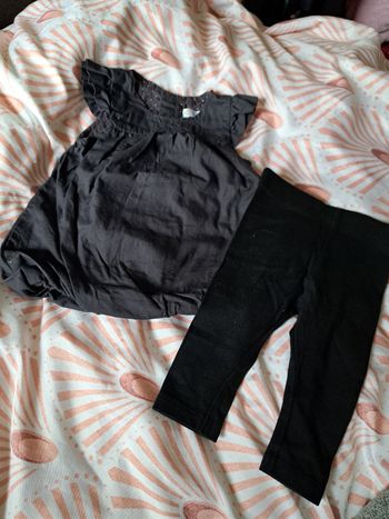Robe + legging 1 mois