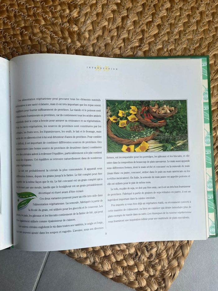Livre Recettes Les classiques de la cuisine Végétarienne - photo numéro 6