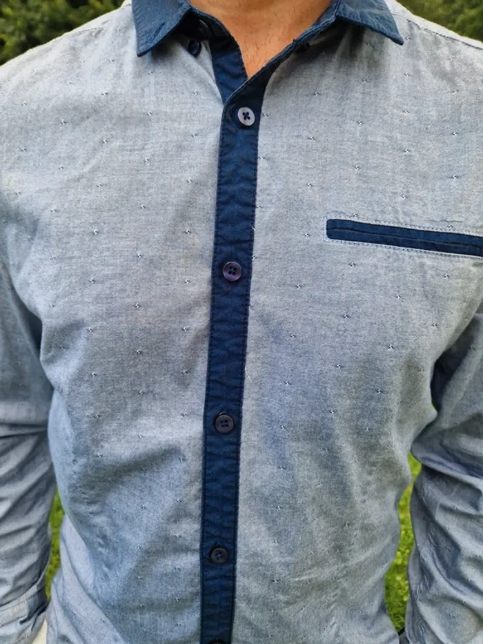 👔 Chemise Slim Fit Bonobo - Taille M 👔 - photo numéro 3